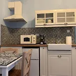 Carmen\'S 1St Floor Apartment With Floor Sea View And Roof Terrace- Lakones